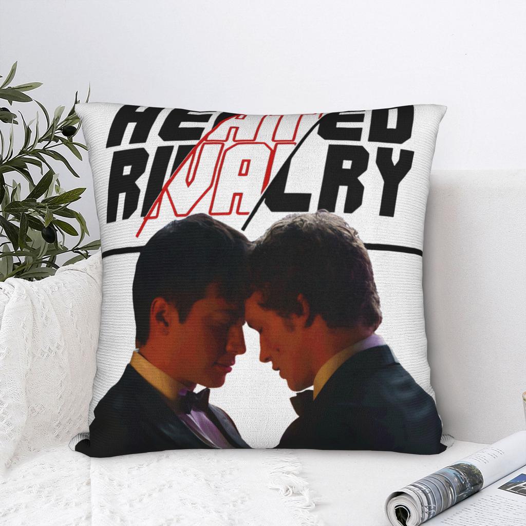 Vintage Shane Hollander & Ilya Rozanov Heated-Rivalry Pillowcases Cushion Cover Throw Pillow Cover Warm Zippered Multiple Sizes
