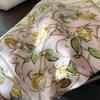 Simulation Silk Lady Korean Version 71 Small Square Scarf Spring and Summer New Printed Silk Scarf Versatile Decorative Scarf Thin Scarf Shawl