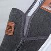 Men's Summer Breathable Slip-On Canvas Shoes - Trendy Casual Board Shoes