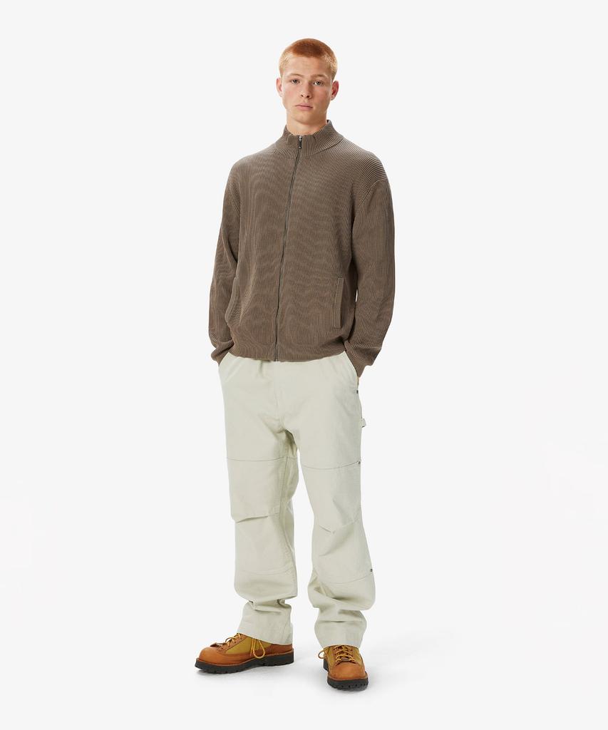 Thisisneverthat Washed Full Zip Cardigan Gray