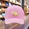 Cute Boba Tea Couple Kawaii Print Baseball Cap Adjustable Cotton Casual Sports Hat