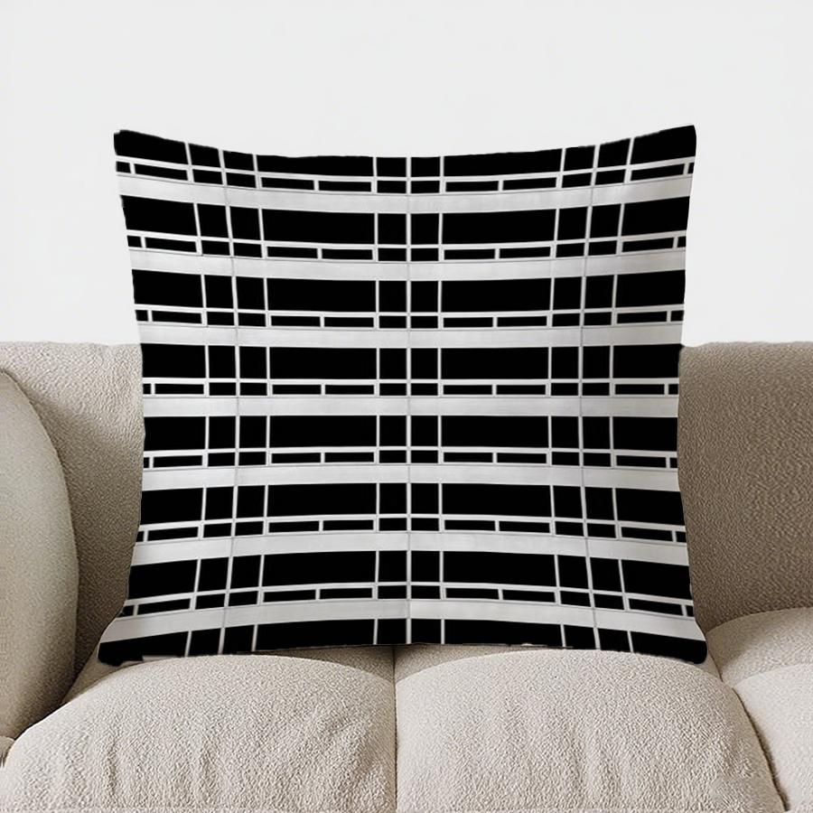 Home Decor Geometric Pattern Pillow Cover Pattern Cushion Cover Suitable For Sofa Bedroom Car Pillow Cover