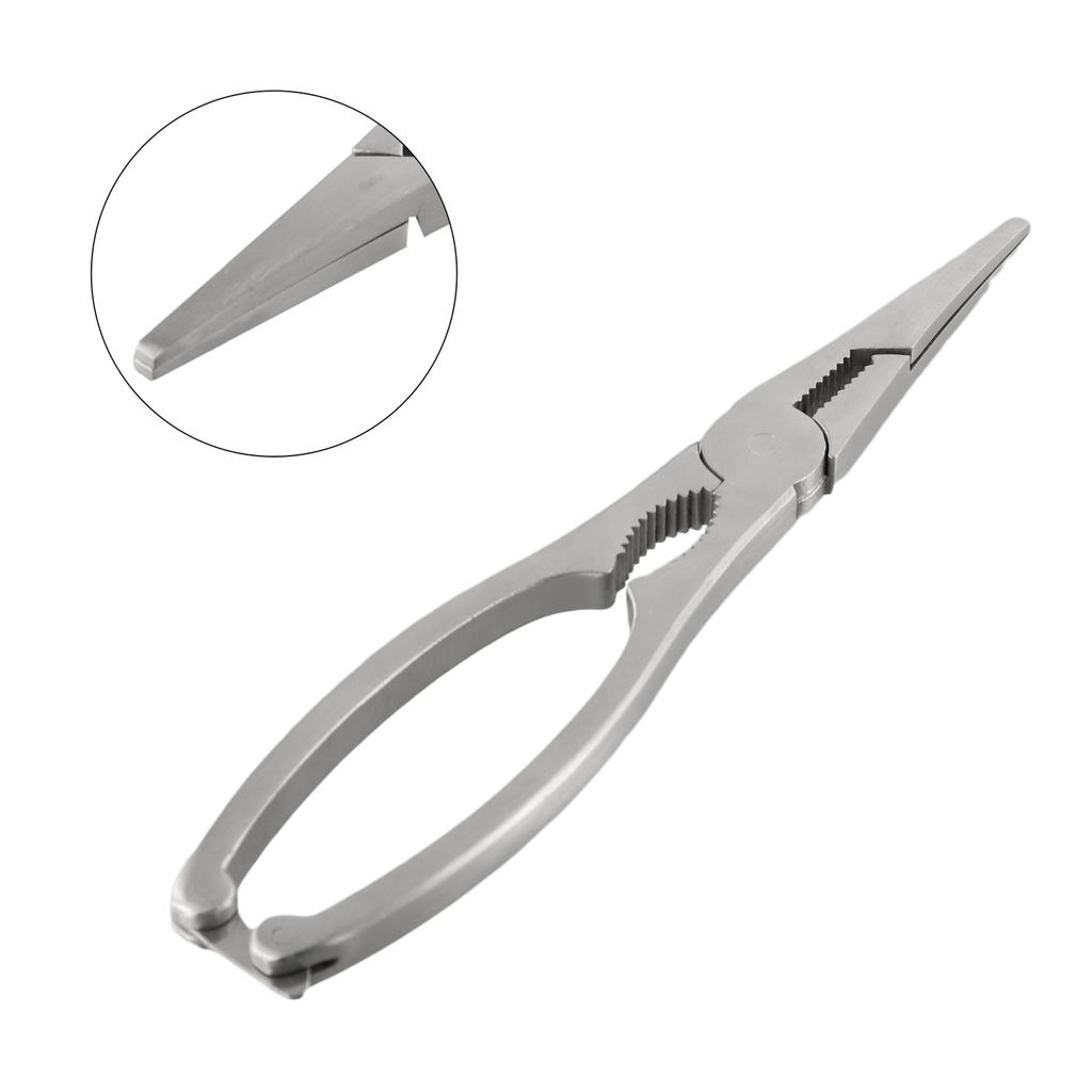 Seafood Tool Sets Crab Pliers Needle Crab Peel Shrimp Lobster Clamp Pliers 190*38.5mm Crab Peel Shrimp Lobster Clamp Hand Tool