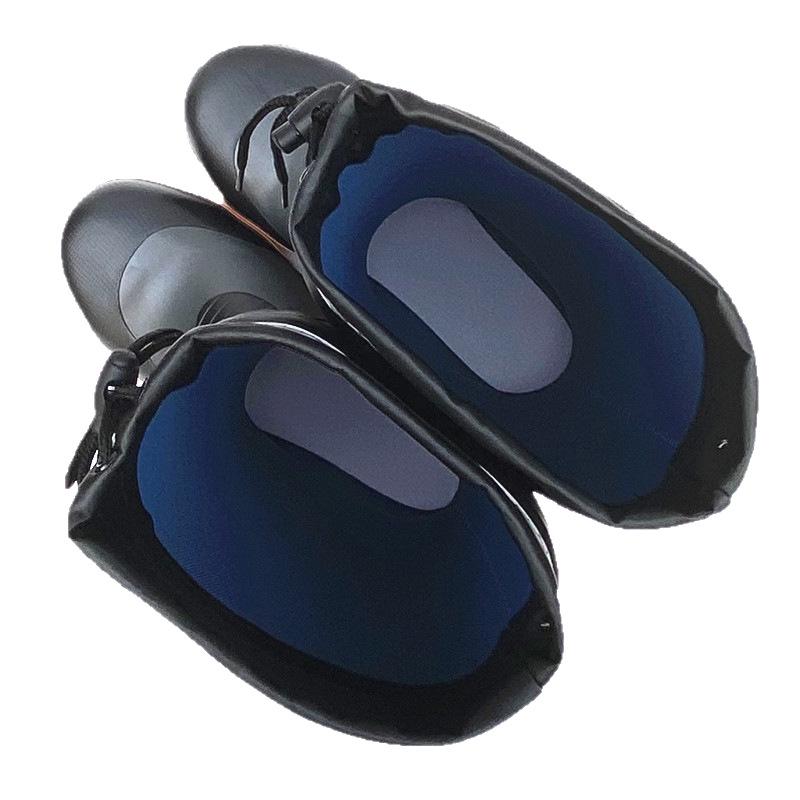 Men's High-Top Steel-Toe Puncture-Proof Rubber Rain Boots – All-Season, Anti-Smash, Soft Protective Footwear
