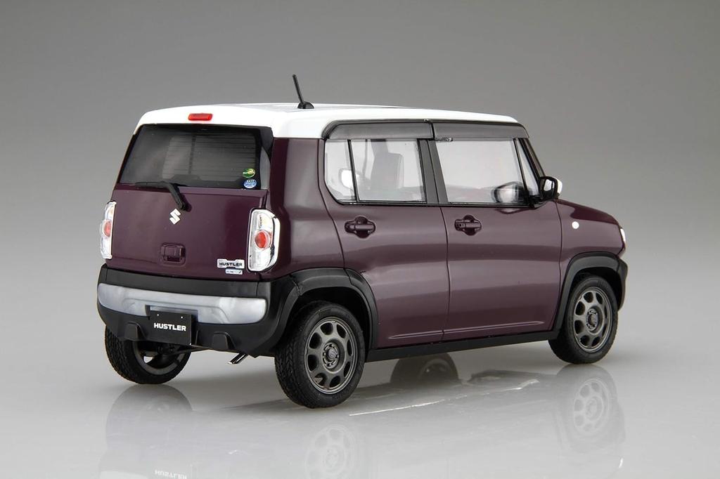 Fujimi Model Car NEXT Series Suzuki Hustler Violet Pearl Plastic Model Car 1/24 No.11EX-2 (G/Moonlight Metallic) Color-coded NX11EX-2