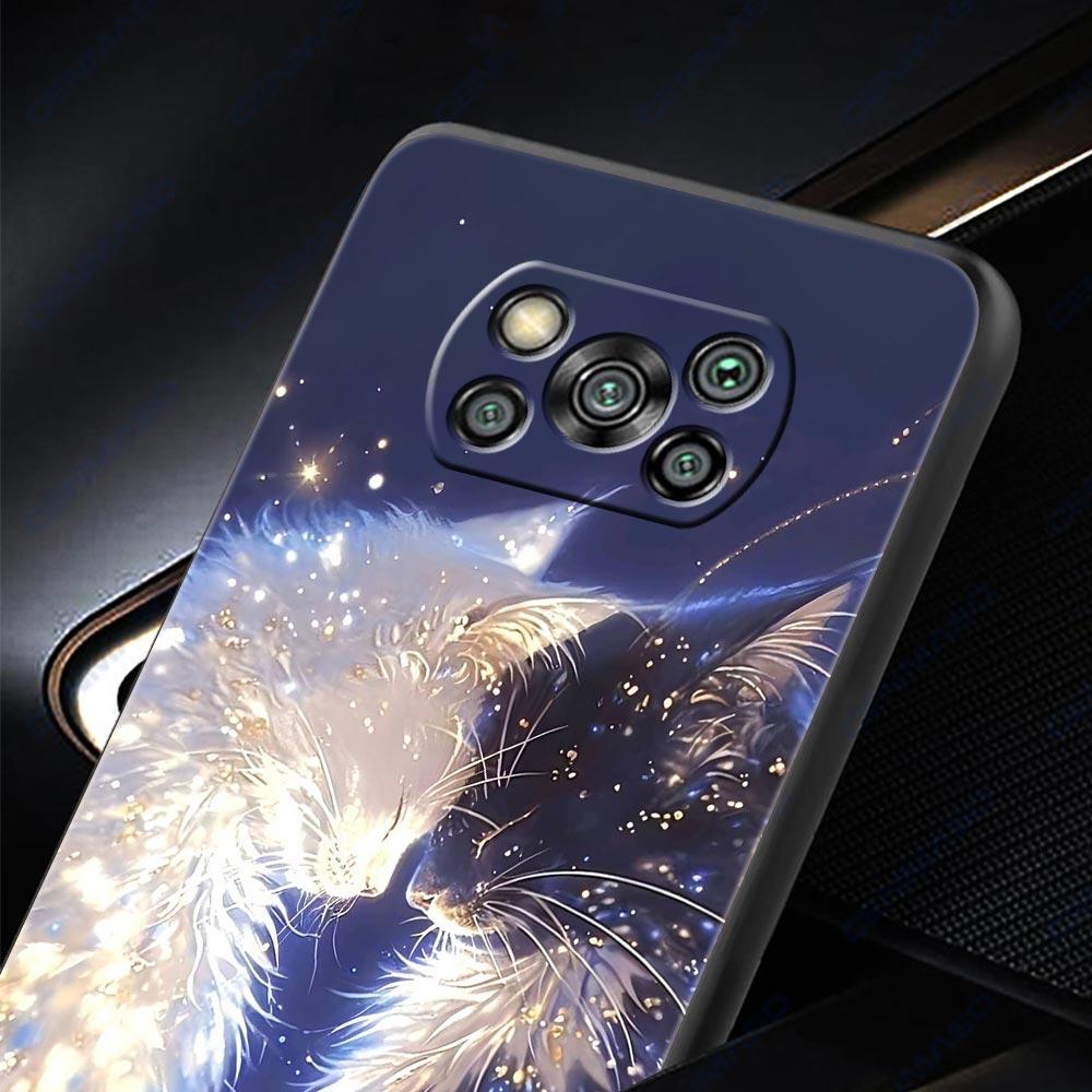 Cartoon Art Phone Case for Xiaomi Poco F7 F6 F5 F4 F3 X6 X5 X4 X3 NFC F7 Ultra M4 C51 C55 GT 5G Soft TPU Cover Fundas Capas Bags