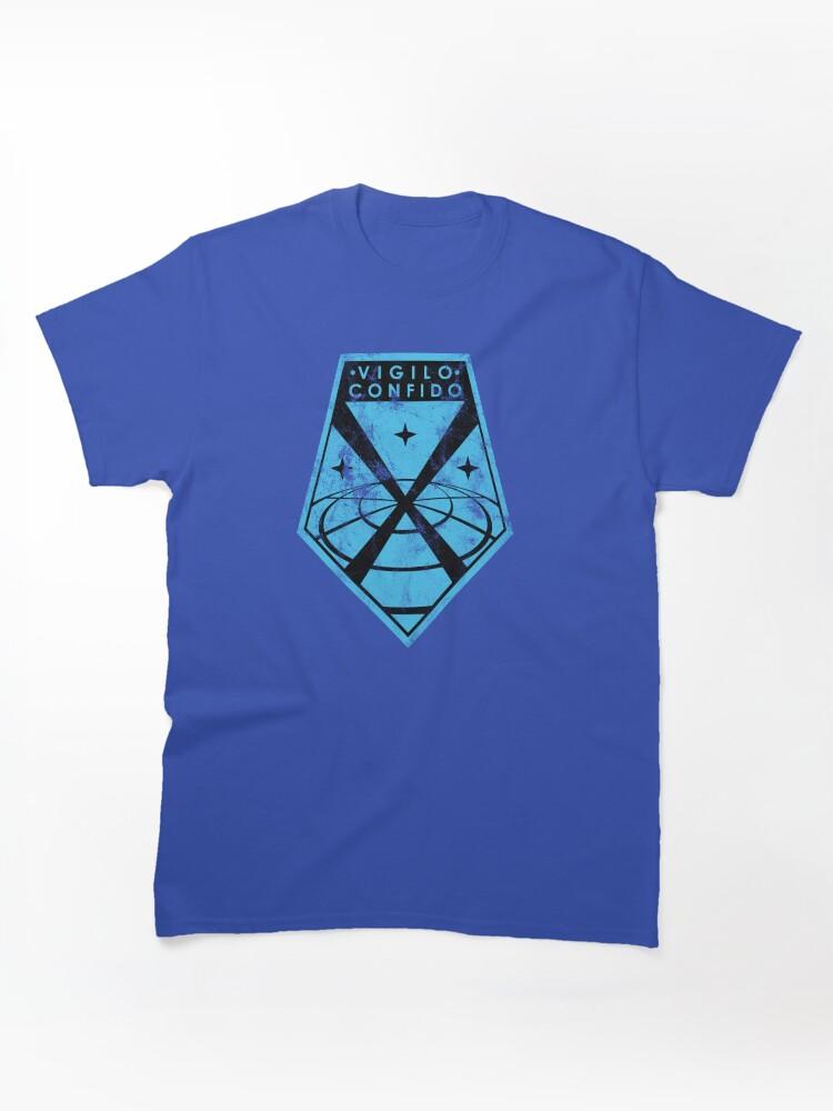 Acornia Mirror Worlds Xcom - Vigilo Confido Classic Unisex T-Shirt