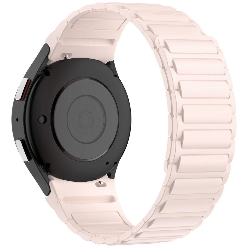 Silikonarmband für Samsung Galaxy Watch 7 44mm 40mm/6 classic 47mm 43mm Original-Armband für Galaxy 5 Pro 45mm/4 classic Band