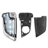 Modificado carro remoto flip dobrável chave shell caso 2/3 botões para volkswagen vw golf tiguan polo passat b5 jetta para skoda para assento