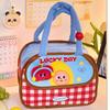 Cute Lunch Box Bag For Woman Office Kids School Portable Insulating Thermal Lunch Box Bag Large Bento Pouch Food Storage Bag