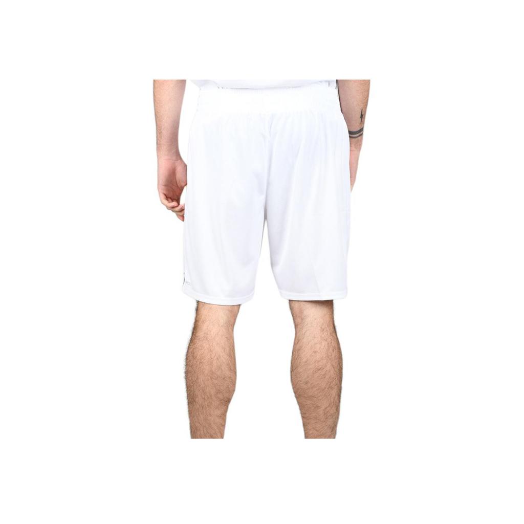 Puma Solid Color Logo Embroidered Micro Badge Sports Straight Leg Football Shorts Italy Team Men Shorts White 765668-08