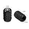 Car Wheel Tire Valve Caps Tyre Stem Covers Airdust Waterproof For Toyota Avanza Ractis Voxy Caldina Sequoia Highlander Prius CHR