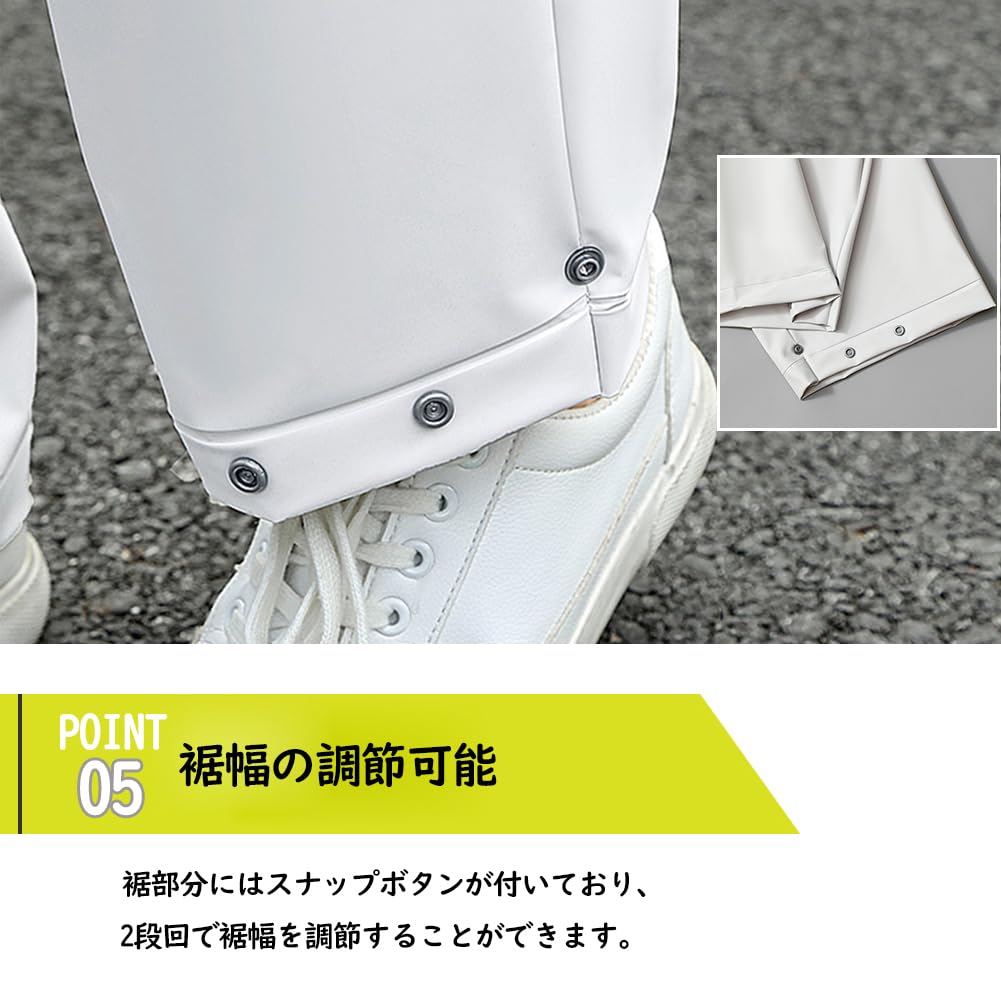 Rain Top and Rain Jacket Detachable Rain Transparent Reflective Rainy Season Gift [MTKCNTL] Suit, Bottom, Women's Rainwear, Cycling, Men's,