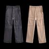 Fashion Style 2024 Spring/Summer New Arrival Women's Clothing Mid-Waisted Figure Flattering Straight-Leg Pants Silk Satin Texture Cargo Pants 7102504