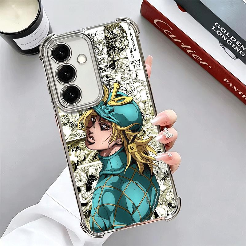 JoJo Adventure Dio Diego Brando Soft Phone Case For Samsung A17 A27 A07 A37 A57 A16 A56 A15 A55 A14 A54 A13 A53 A26 A36 A25 A35