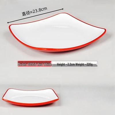 Diruien Melamine Square Serving Plate