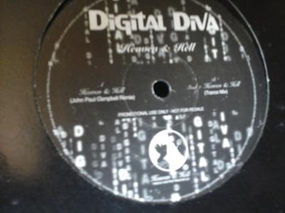 12inch Record DIGITAL DIVA - Heaven & Hell 12HAH1P Heaven and Hell 2004 UK Dance & Electronica Used
