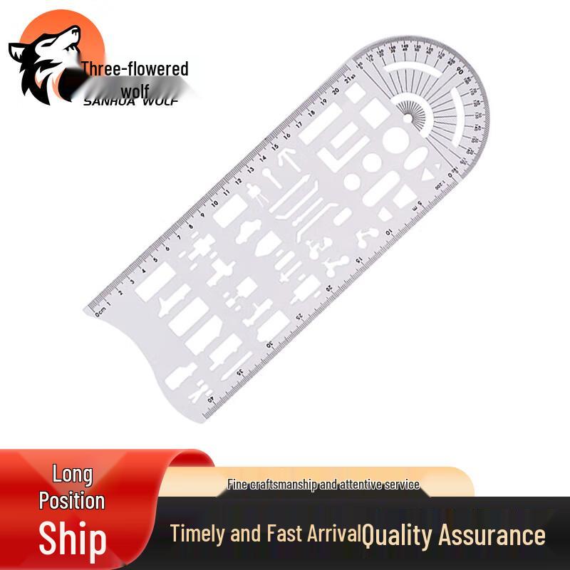 Traffic Accident Investigation Template Ruler