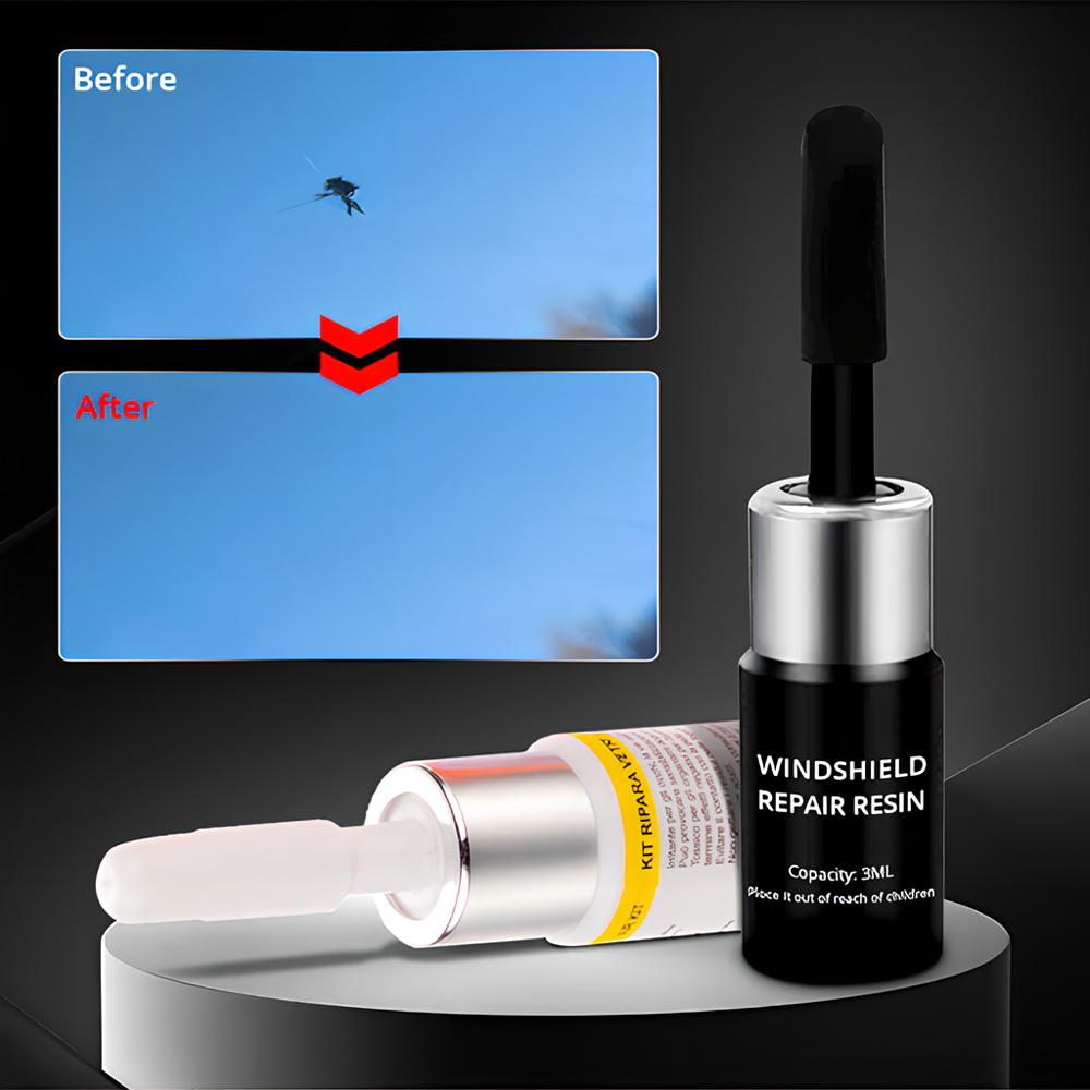 Car Windshield Cracked Repair Tool DIY Window Screen Kit Restoration Curing Glue Auto Glass Scratch Crack Restore No Trace