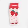 Adorable Heart Strawberry Milk Pencil Case - Japanese Style Stationery Bag