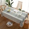 Ins Japanese Cotton And Linen Fringed Table Flag Plain Dining Table Cloth German British Tablecloth Dust Cover Cover Cover Heat Insulation