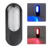 Bicycle Light LED Cycling Bike Light Rechargeable Tailight Warning Rear FlashlightRed and Blue Light