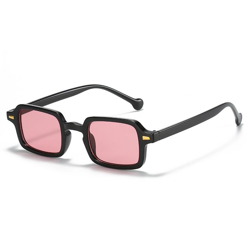 2022 Retro Square Frame Rivet Sunglasses for Women - European & American Fashion
