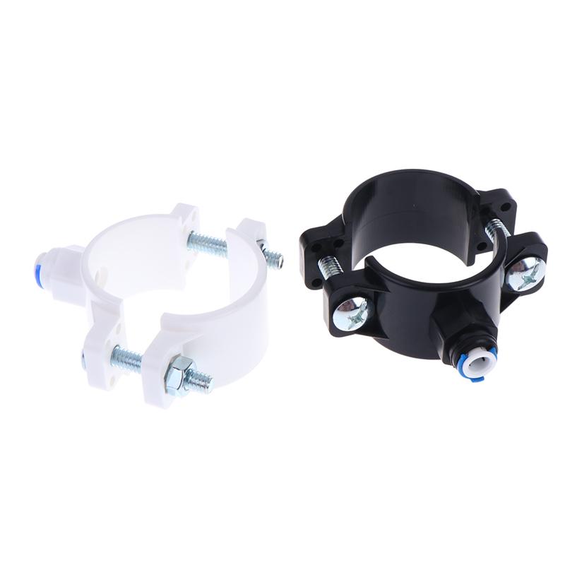 1/2/3Pcs Adjustable 38-58Mm Water Drain Waste Water Pipe Clamps 1/4" Od Hose Quick Connection Reverse Osmosis Aquarium