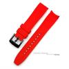 Curved End Rubber Silicone Strap for Citizen Watch Bracelet for Swatch Soft Waterproof Watchband for Rolex 20mm 22mm Wristband