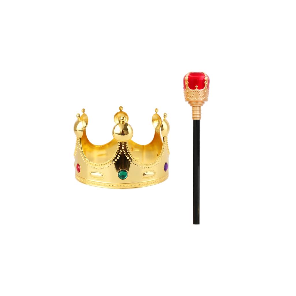 And Scepter Set for Stage Performance Costume Accessories