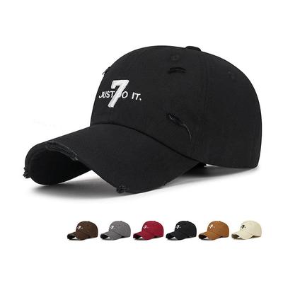 Lochhut Herren Buchsticken Baseballkappe Damen Sonnenschutz Sonnenhut Sonnenschirm Hüte