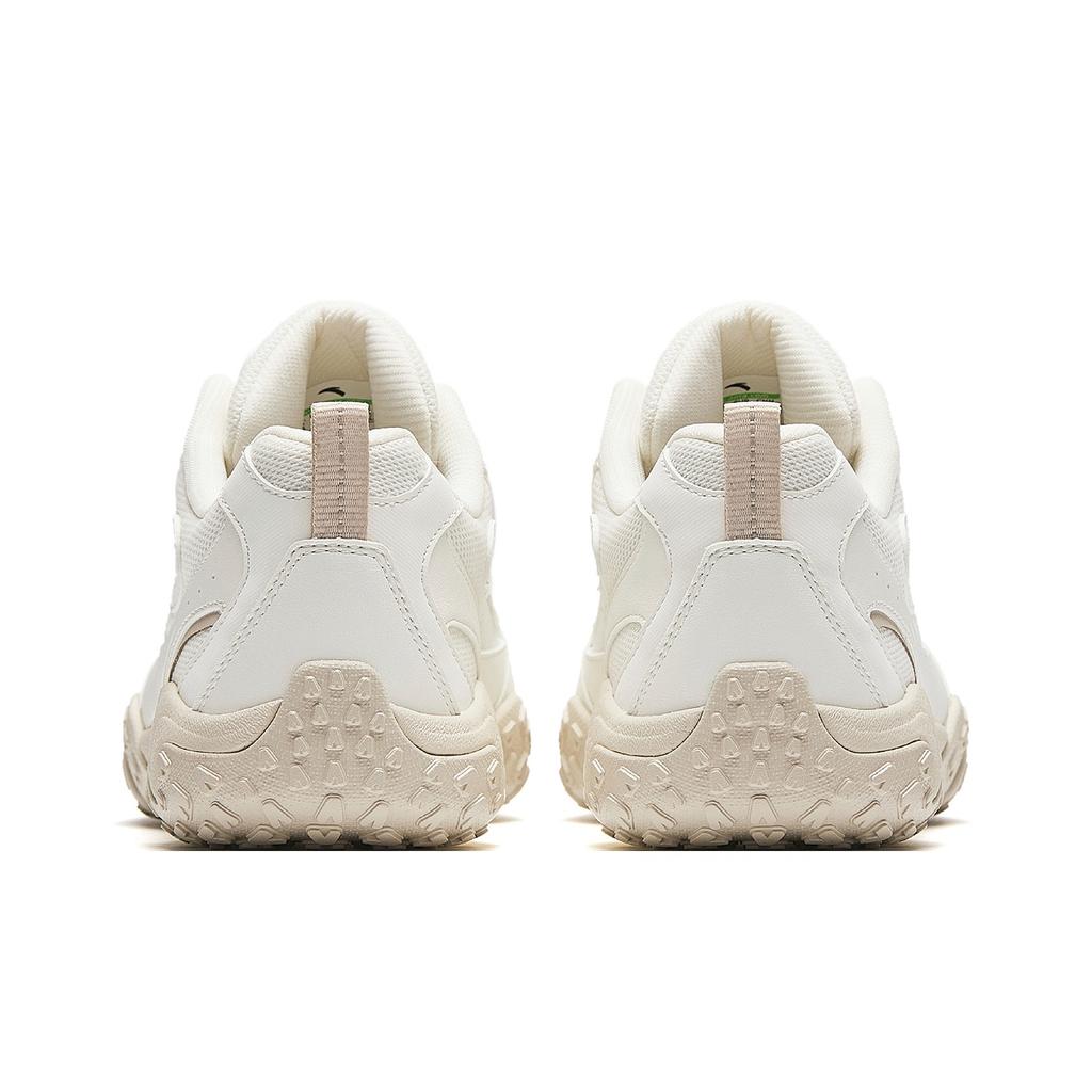 Anta Jump Ballet Style Lightweight Shoes With Detachable Laces Women Casual Shoes Light-Brown White 922618881-4