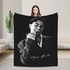 Malachi Barton Descendants Zombies Blanket Flannel Print Breathable Super Soft Throw Blankets for Sofa Couch Bedspread