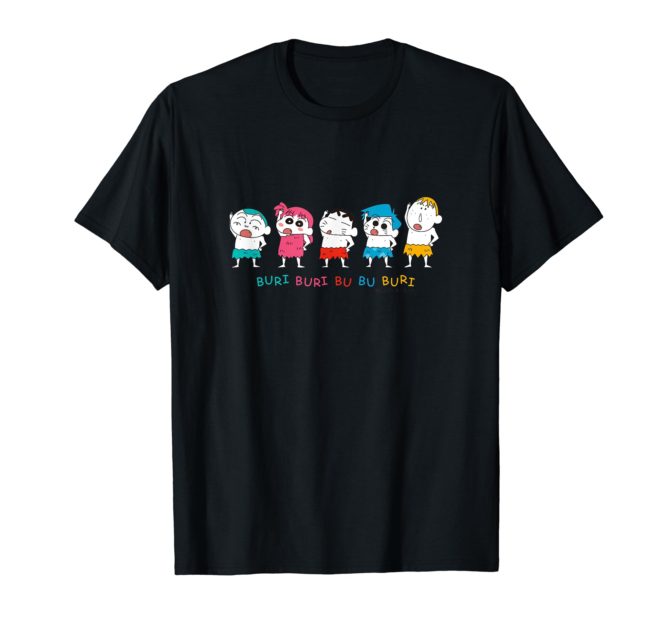 

Crayon Shin-chan Buri Buri Buri Primitive Age T-shirt