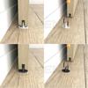 Classic Black Adjustable Barn Door Guide Barn Door Floor Guide