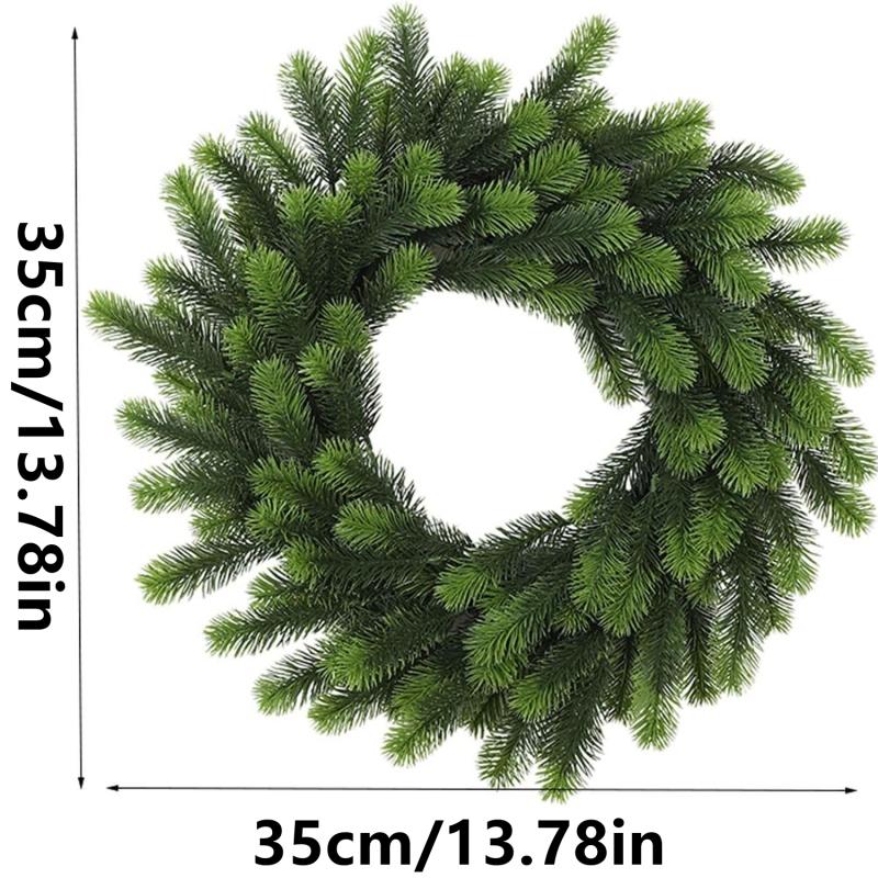 

1Pc Artificial Plants Home Room Table Decor Accessories Christmas Wreath Yard DIY Gift Box Scrapbook Tree Wedding Bridal Hotsale 1PC оливковый