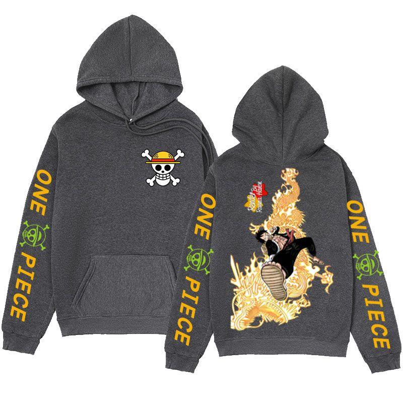 One piece One Piece Anime Hoodie Fleece, Luffy Jacket