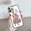 SUPER MOM MUM MOTHER MAMA CUTE BABY Phone Case For iPhone 17 Air 13 12 Cover For Apple 14 15 16 Pro Max Plus