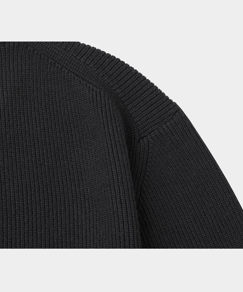 LETTERCOMO Essential Hazzi Round Knit Black