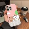 BuBu And DuDu TPU Silicone Case For IPhone 11 12 13 14 15 16 17 Pro Max Shockproof Clear Back Cover