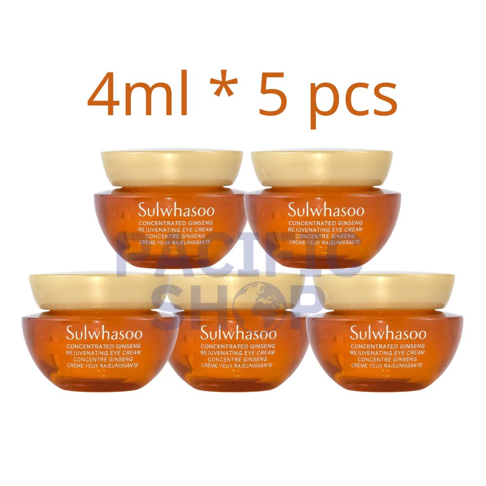 [Sulwhasoo] Concentrated Ginseng Renewing Eye Cream Sample (3ml*5pcs,4ml* 5pcs)