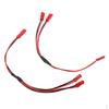 Pair 22cm JST Plug Connector Cable Wire Female+Male for RC Battery