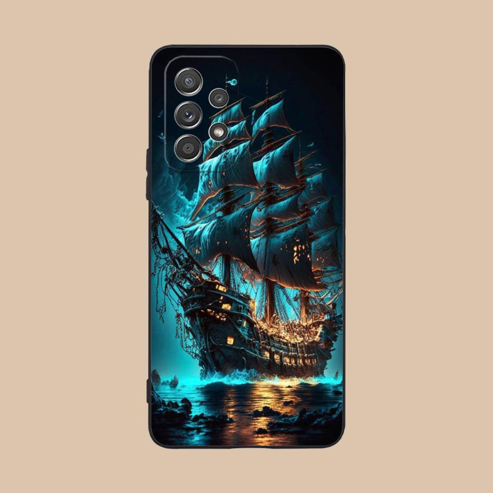 Pirate Corsair Mobile Phone Case for Samsung Galaxy M55 54 42 35 34 33 32 23 22 15 14 13 12 F55 5G Colorful Cover Luxury Pretty