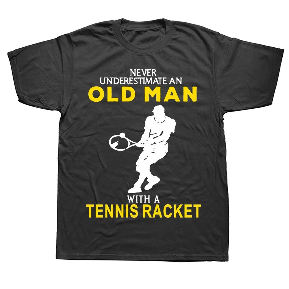 Funny Tennis Periodic Table Tennis Player Nerd Vintage T Shirts Streetwear Short Sleeve Birthday Gifts Summer Style T-shirt Men