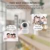 iCSee Dual-Light 360° PTZ HD WiFi Camera with Mobile Remote App, Day/Night Full-Color, 3MP