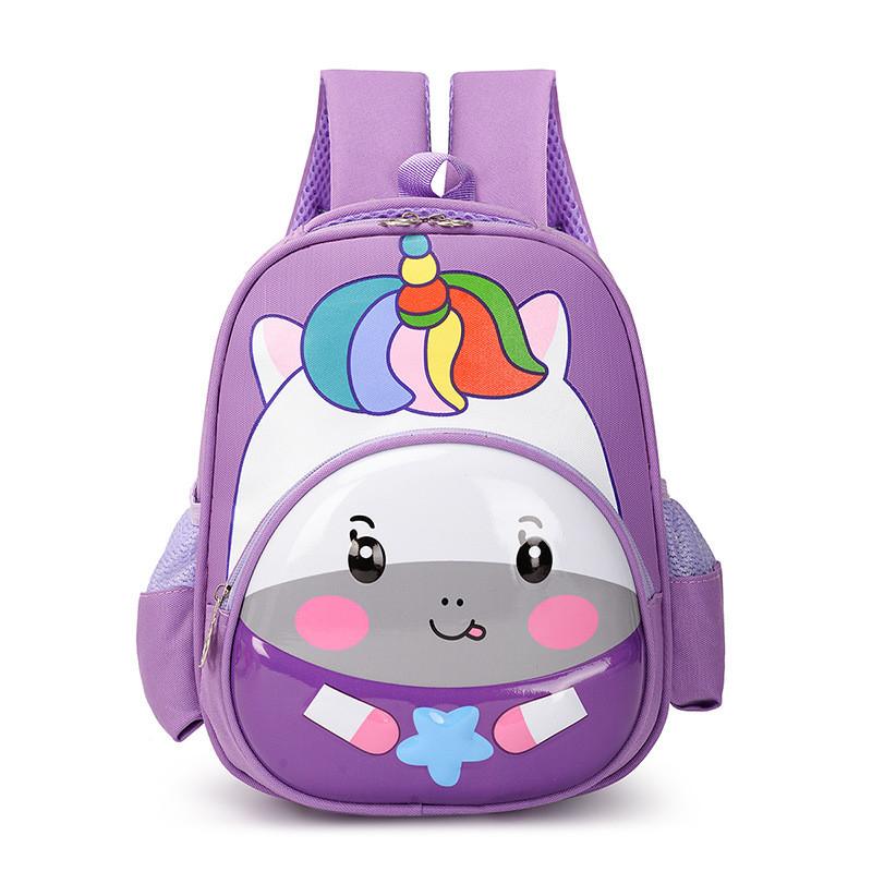 Unicorn Cute Rabbit Dinosaur Shark Puppy Cartoon Animal Backpack Children
