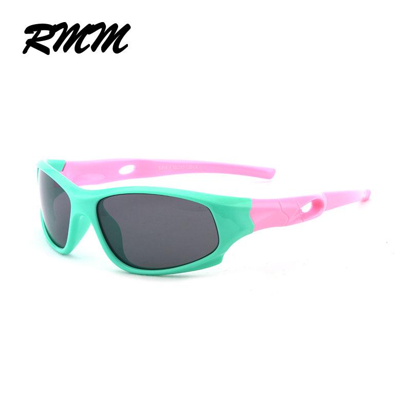 Children's Polarized Sunglasses Baby Child Care UV Glasses Security Silica Gel Frame Brand Sun Glasses Silicone Temple For Kids