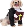 Funny Dog Outfit Pet Minister Clothes Pet Apparel Cute Dress Up For Christmas Events Themed Birthdays Holiday Halloween Parties