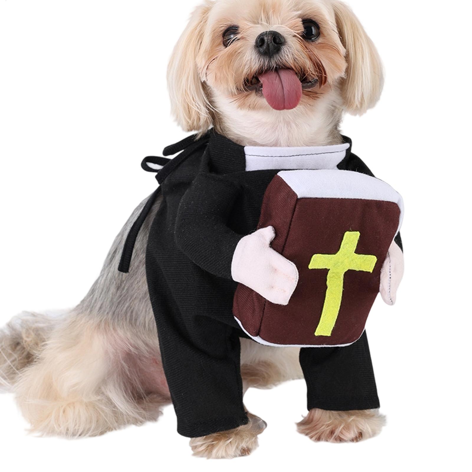 

Funny Dog Outfit Pet Minister Clothes Pet Apparel Cute Dress Up For Christmas Events Themed Birthdays Holiday Halloween Parties China Mainland