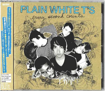 CD PLAIN WHITE T'S - Jede Sekunde zählt CTCW53093 Hollywood Recor 2007 Japan ObiRock Gebraucht